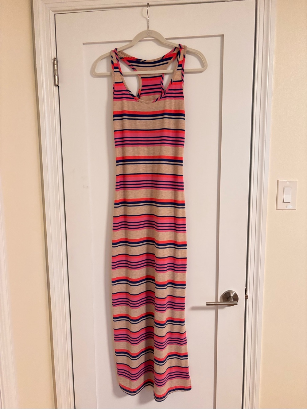 Mossimo Striped Racerback Maxi Dress